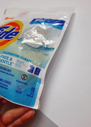 Гипоаллергенные капсулы для стирки tide pods сша4 фото