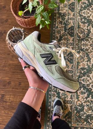 Кроссовки
new balance 990 black/green