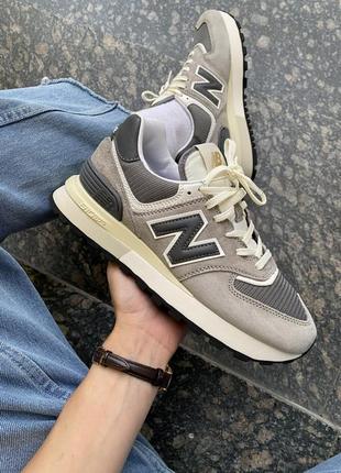 Кроссовки new balance 574 legacy grey/beige1 фото