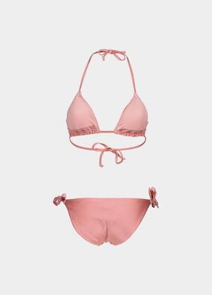 Купальник роздільний для жінок arena shila bikini triangle рожевий жін 382 фото