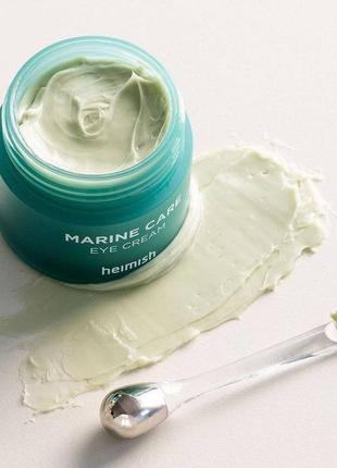 Багатофункціональний крем для шкіри навколо очей heimish marine care eye cream (30 мл)3 фото