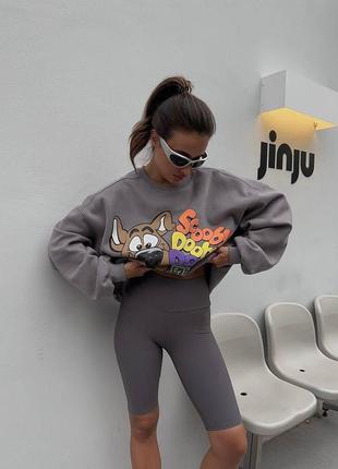 Подовжена тепла кофта br-301 8