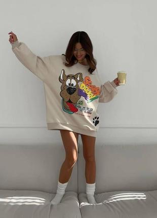 Подовжена тепла кофта br-301 3