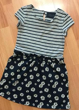 Трикотажное платье