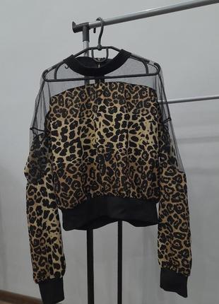 Блузка кофтинка кроп топ