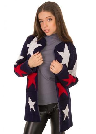 В’язаний кардиган 134-158р