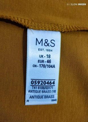 Удобный лонгслив из чистого хлопка известного английского бренда marks &amp; spencer.7 фото