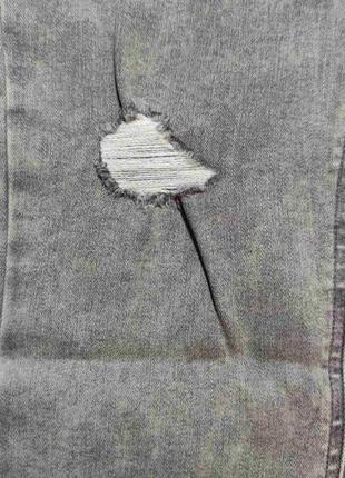 Серые джинсы с дырками george р. 15-16 лет4 фото