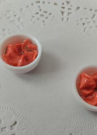 Кукольная миниатюра - аксессуары для кукол барби, лол. еда, напитки, посуда в кукольный домик соленья v.j.v.
