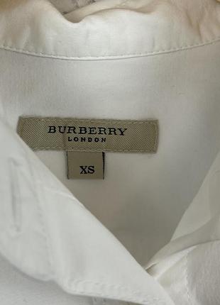 Burberry xs размер рубашка короткий рукав7 фото