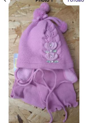 Шапка для дівчинки