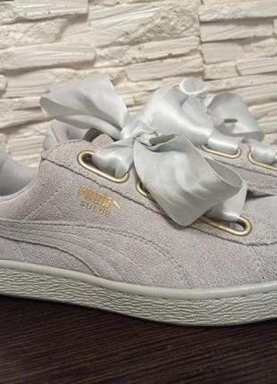 Puma heart top suede grey