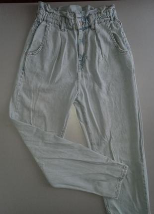 Джинси джинсові штани тренд baggy fit zara2 фото