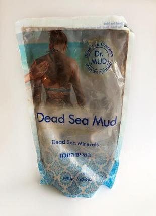 Натуральна грязь мертвого моря dr. mud dead sea minerals3 фото