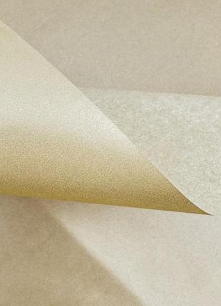 Бумага тишью перламутровая капучино 70см х 50см (упаковка 20 шт)1 фото