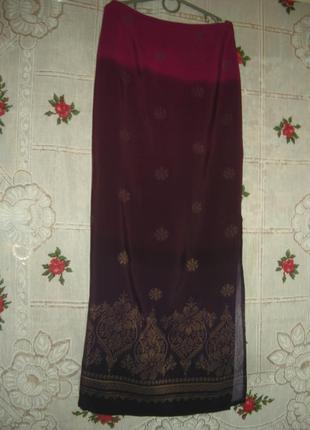 Супер юбка"topshop"р.8,100%вискоза.