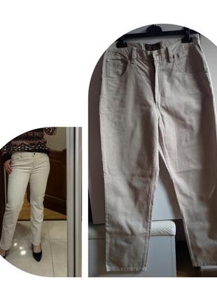 Джинсы свет бежевые прямые