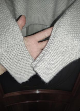 Шерстяной / кашемировый свитер / джемпер (шерсть, кашемир, шелк)4 фото