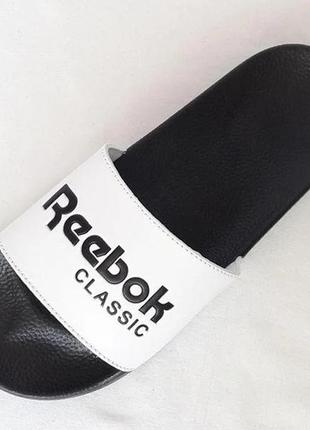 Мужские шлёпанцы тапочки reebok3 фото