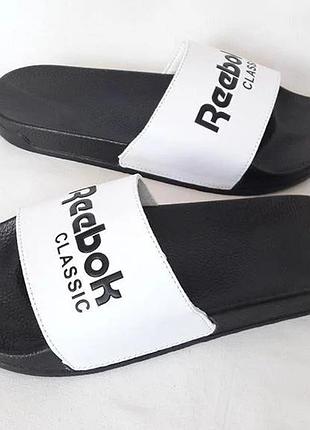 Мужские шлёпанцы тапочки reebok4 фото