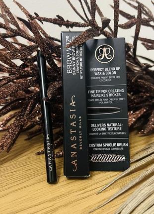 Оригінал anastasia beverly hills brow wiz олівець для брів medium brown1 фото