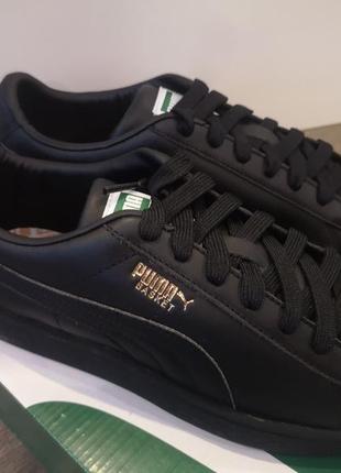 Базовые кроссовки puma basket оригинал р 37 кожа