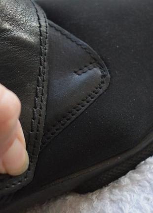 Шкіряні туфлі мокасини на широку неопрен easy черевики на липучці р. 10 р. 45 29,5-30,5 см2 фото