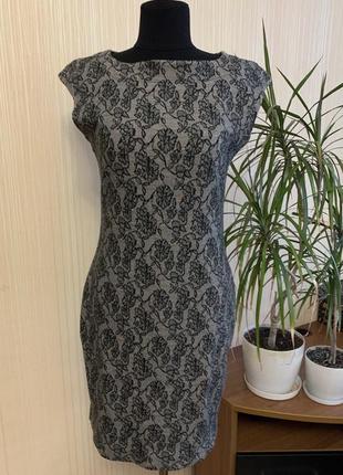Сукня плаття з мереживним принтом 3 suisses розмір m
