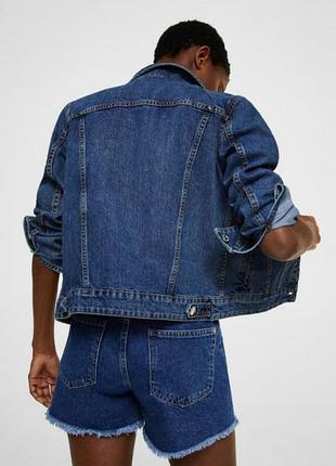 Летние шорты джинсовые шорты mango  в стиле zara 2