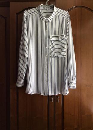 Сорочка в смужку з рукавом next