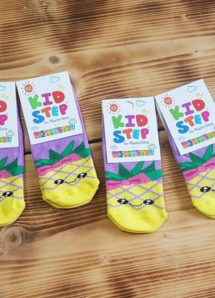 Носки для девочки "ананас", размер 12 / 12-18 мес.