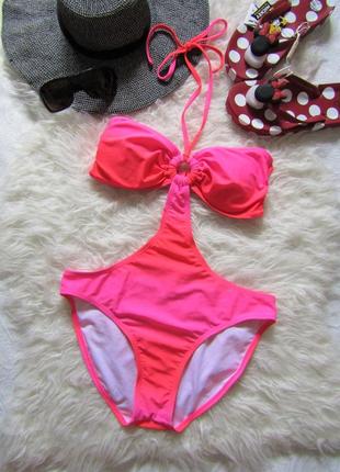 Яркиий купальник монокини с градиентом  select размер м купить по скидке