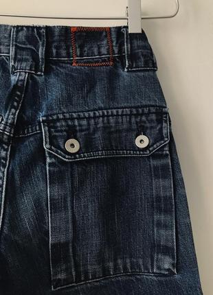 Y2k джинсы карго hugo boss винтажные прямые синие джинсы с карманами низкая посадка 00-х 00-е 2000 г7 фото
