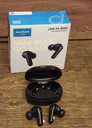 Безпроводные блутуз наушники anker life p2 mini ( анкер )