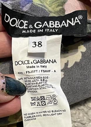 Оригинал.стильная,шелковая блуза vip-бренда dolce gabbana5 фото