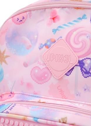 Рюкзак upixel futuristic kids school bag - рожевий9 фото