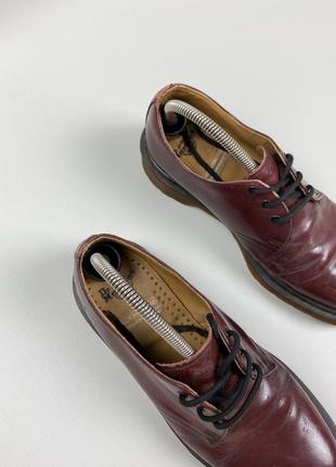 Винтажные кожаные мужские ботинки туфли dr martens doc2 фото