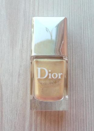 Лак dior vernis тон 221 or divin тестер2 фото