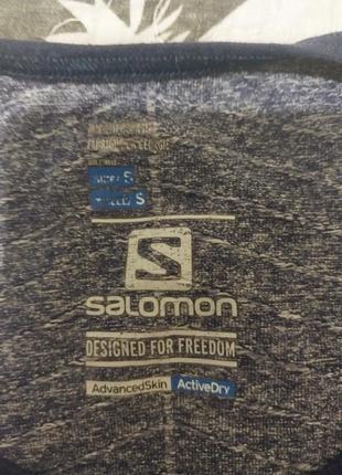 Женская компрессионная кофта, реглан, лонгслив salomon advancedskin activedry.8 фото