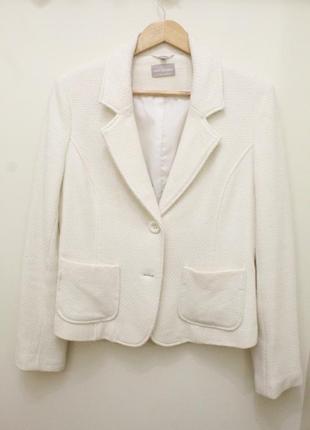 Белый молочный пиджак casa blanca1 фото