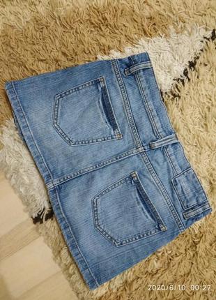 Фирменная джинсовая юбка pimkie на 42-44 или на подростка2 фото