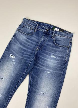 Мужские джинсы g star raw 3301 slim jeans4 фото