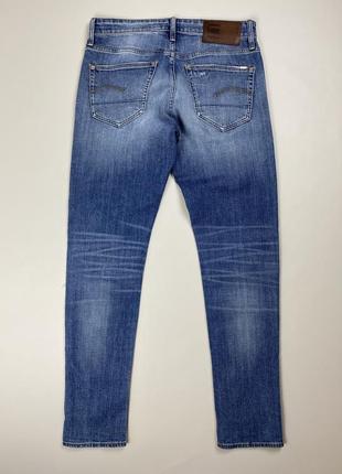 Мужские джинсы g star raw 3301 slim jeans5 фото