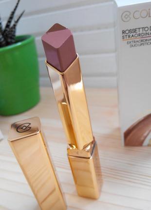 Двухцветная увлажняющая помада collistar extraordinary duo lipstick 4 innocente тестер