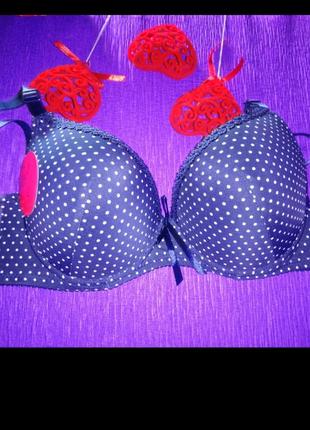 Акция!sale! женский бюстгальтер без пуш-апа чашка с горошки горохи лифчик