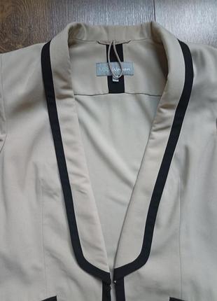 Пиджак удлиненный, размер s4 фото