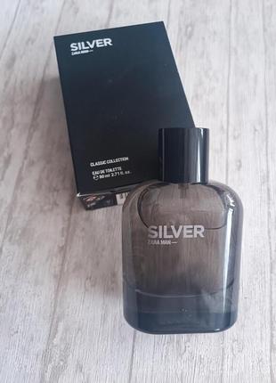 Zara man silver 80 мл1 фото