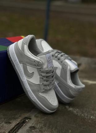 Nike dunk white/grey