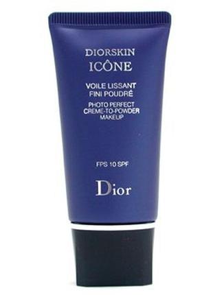 Ональный крем dior diorskin icone photo perfect creme to powder makeup тон 040 30 мл