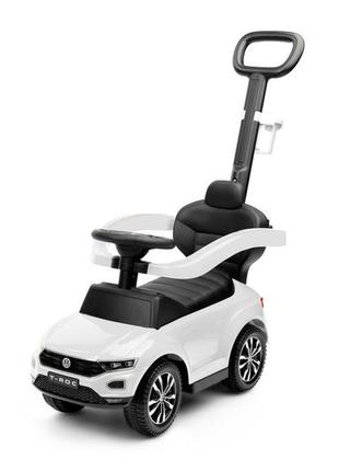 Машинка для катання caretero (toyz) vw t-roc з батьківською ручкою